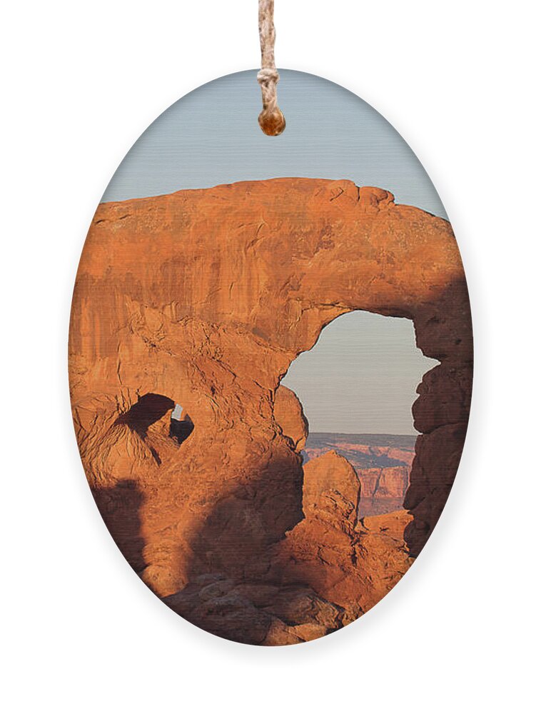 Utah Landscape Ornament featuring the photograph The Elephant's Trunk by Jim Garrison