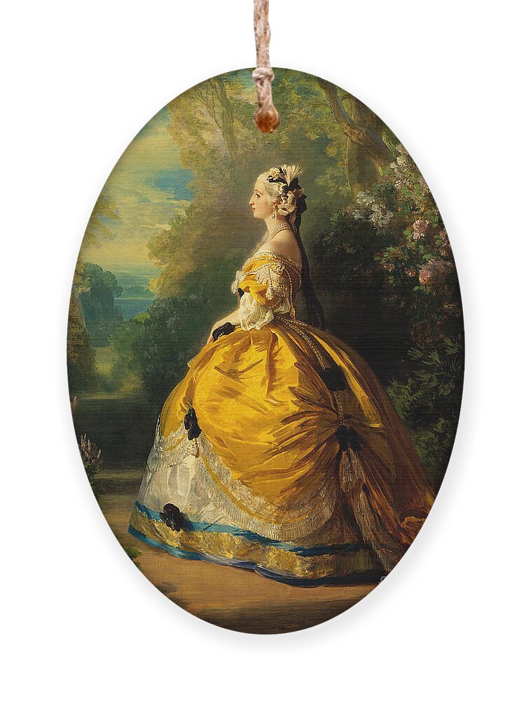 Portrait of Empress Eugenie by Franz Xaver Winterhalter