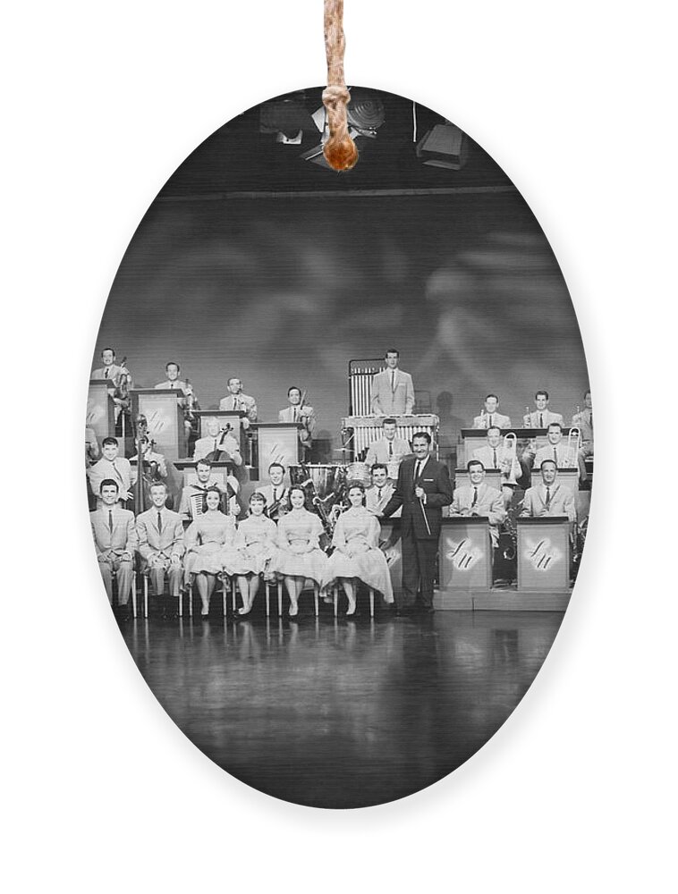 1950s Ornament featuring the photograph The Lawrence Welk Show by Underwood Archives