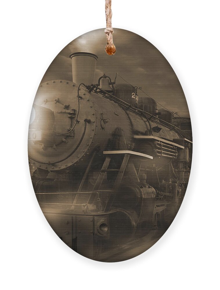 Transportation Ornament featuring the photograph The Old 210 by Mike McGlothlen