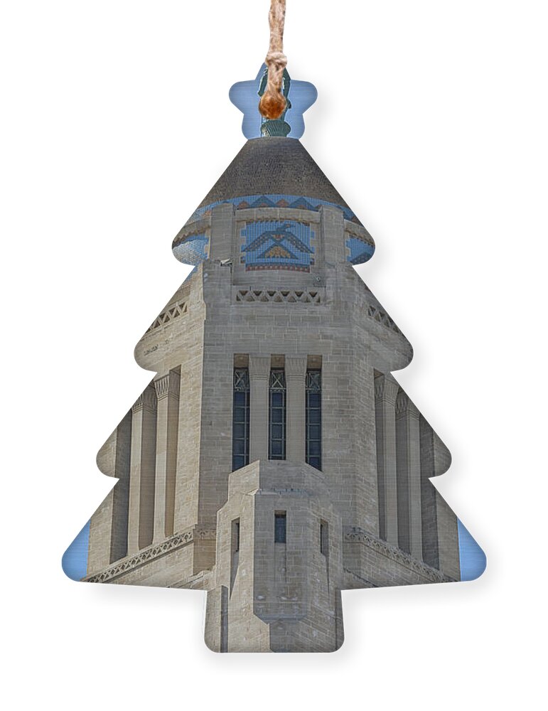 Lincoln Nebraska Ornament featuring the photograph The Sower by Susan Rissi Tregoning