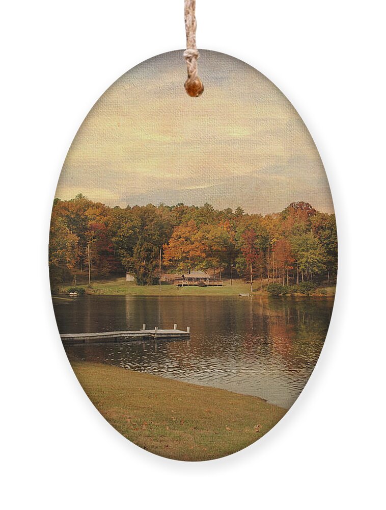 Autumn Ornament featuring the photograph Tranquility by Jai Johnson