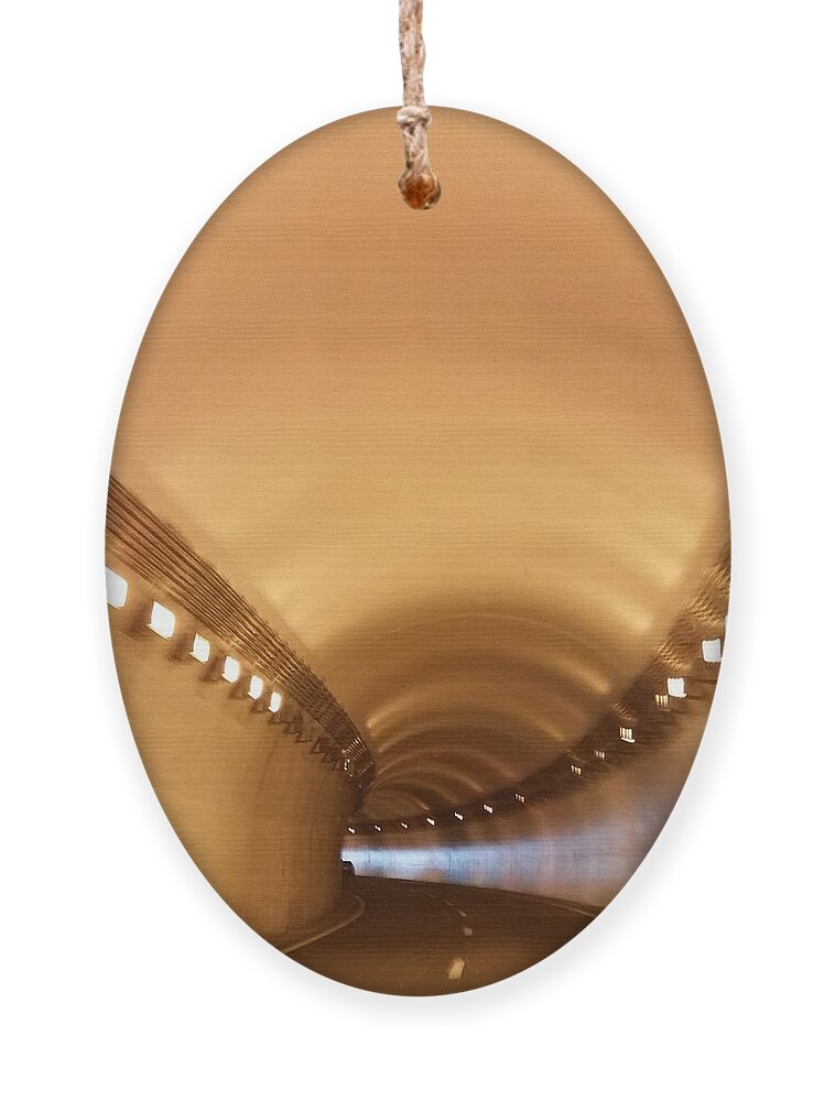 Tunnel Ornament featuring the photograph Tunnel Vision by Ali Baucom