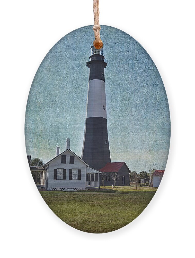 Lighthouse Ornament featuring the photograph Tybee Island Light by Kim Hojnacki