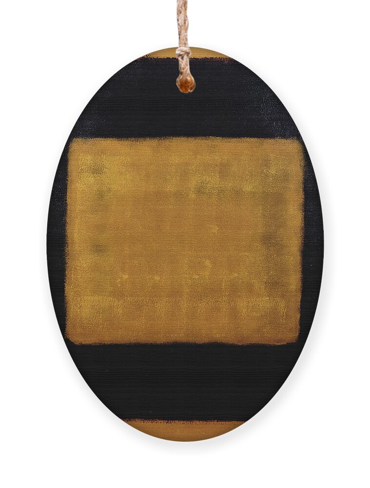 Brown Ornament featuring the painting Untitled No. 17 by Julie Niemela