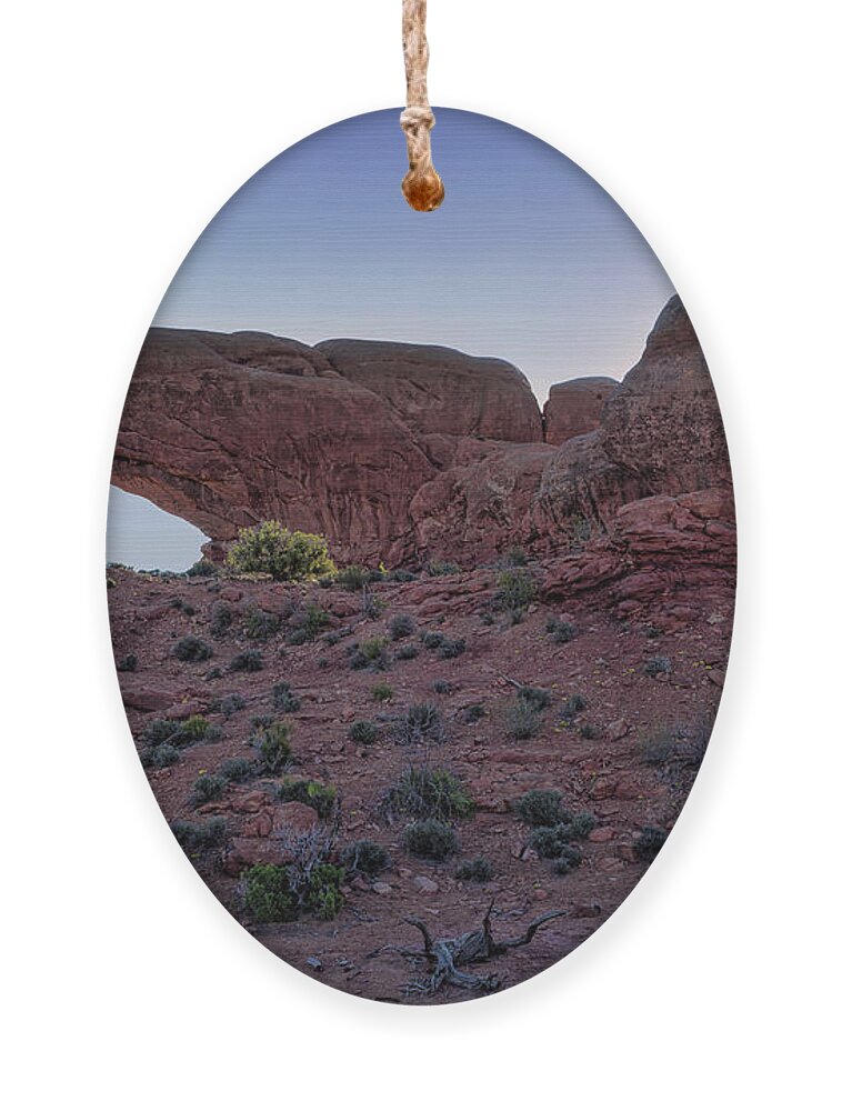 Utah Landscape Ornament featuring the photograph Will there be any Stars in my Crown by Jim Garrison