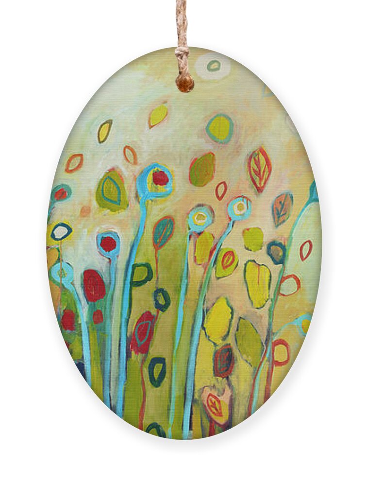 Floral Ornament featuring the painting Within by Jennifer Lommers