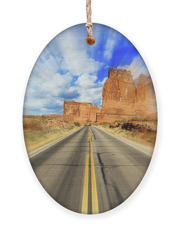 Arches National Park Ornament featuring the photograph Arches National Park by Raul Rodriguez