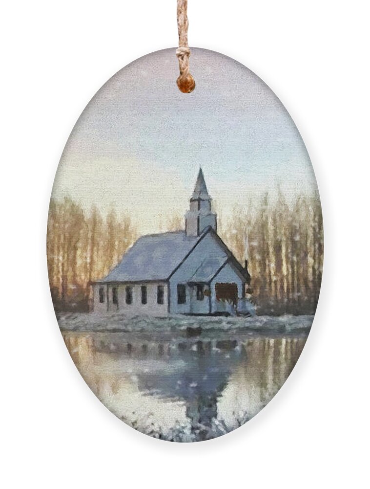 A Kind Heart Ornament featuring the photograph A Kind Heart - Hope Valley Art by Jordan Blackstone