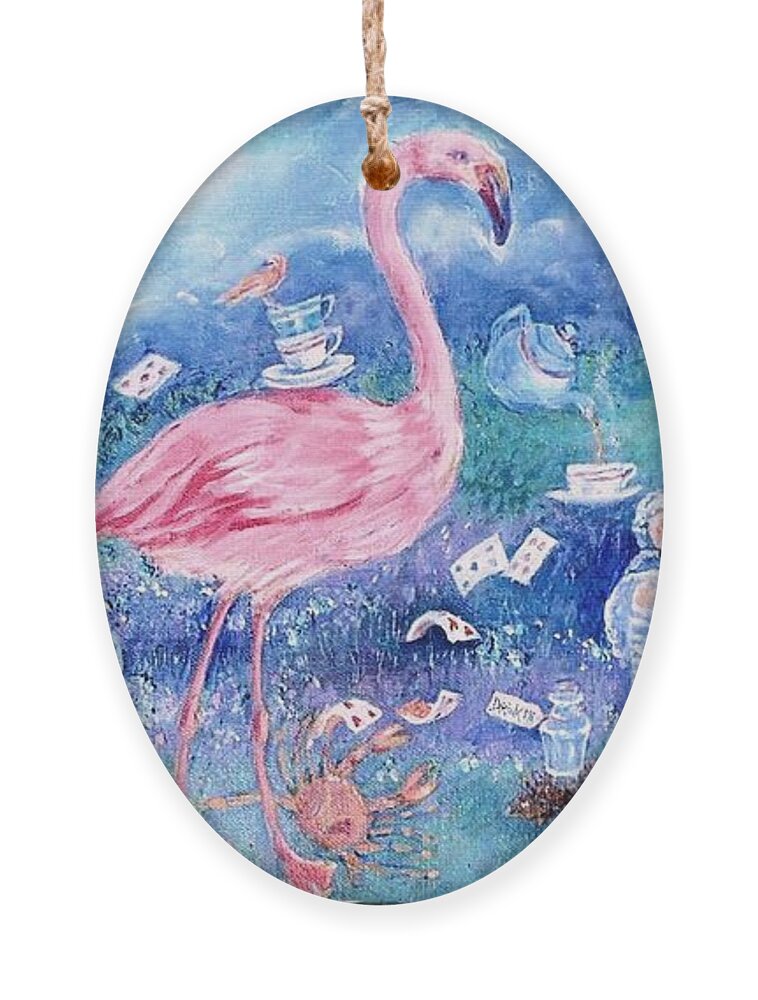 Alice in Wonderland Ornament - THE BEACH PLUM COMPANY