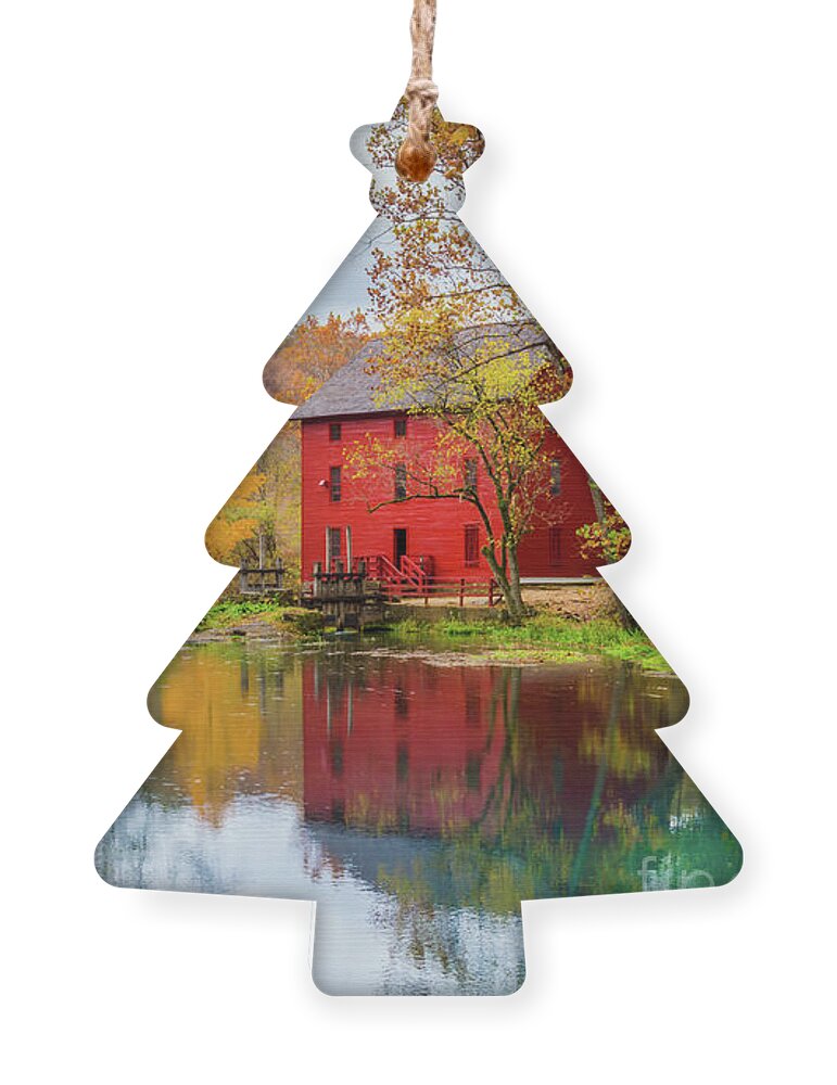 Ozarks Ornament featuring the photograph Alley Mill And Spring by Jennifer White