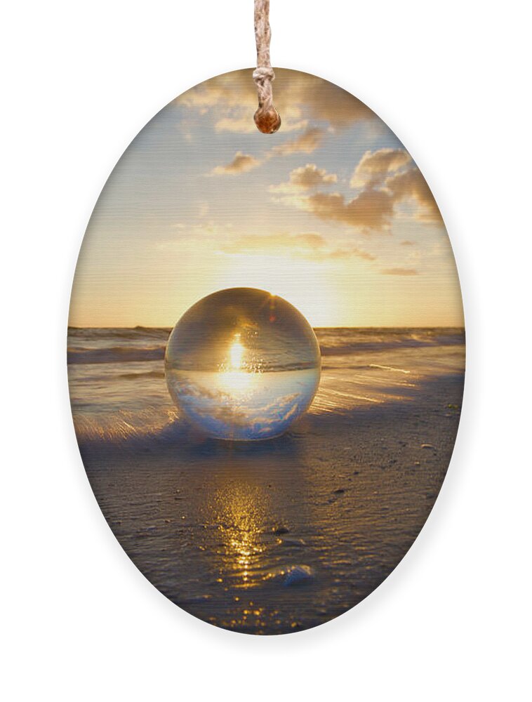 Nunweiler Ornament featuring the photograph Beach Ball by Nunweiler Photography