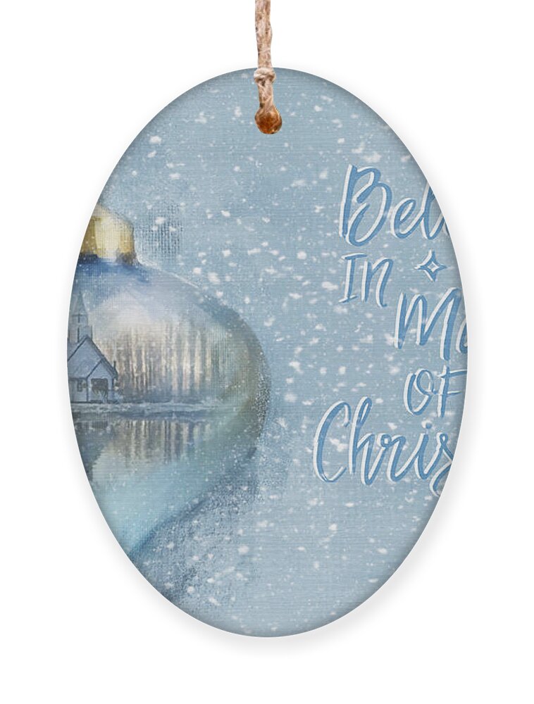 Believe In The Magic Ornament featuring the photograph Believe In The Magic - Hope Valley Art by Jordan Blackstone
