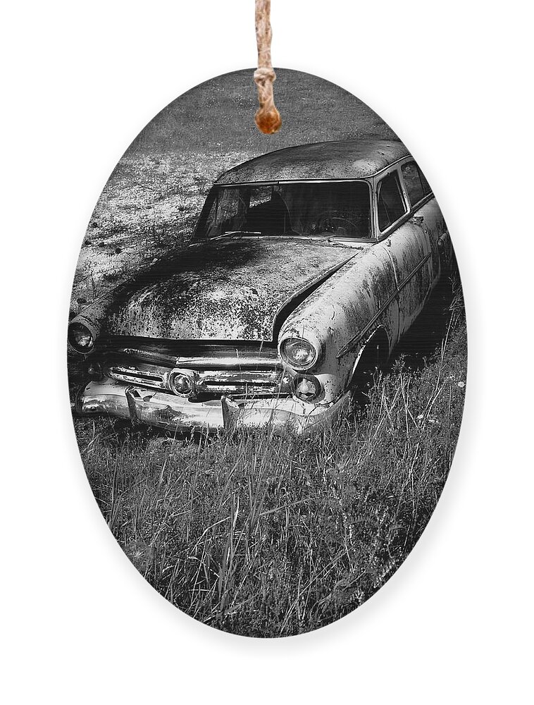 Denise Bruchman Photography Ornament featuring the photograph Car Hop Coupe by Denise Bruchman