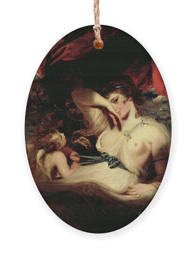 Cupid Unfastening The Girdle Of Venus, 1788 Ornament by Joshua