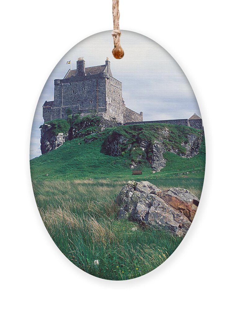 Historic Ornament featuring the photograph Duart Castle Home Of The Maclean Clan by Leksele