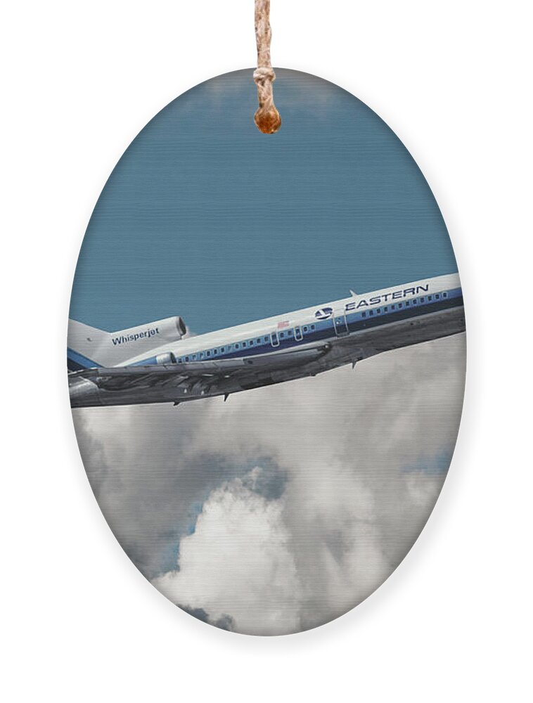 Eastern Airlines Ornament featuring the photograph Eastern Airlines Whisperjet by Erik Simonsen