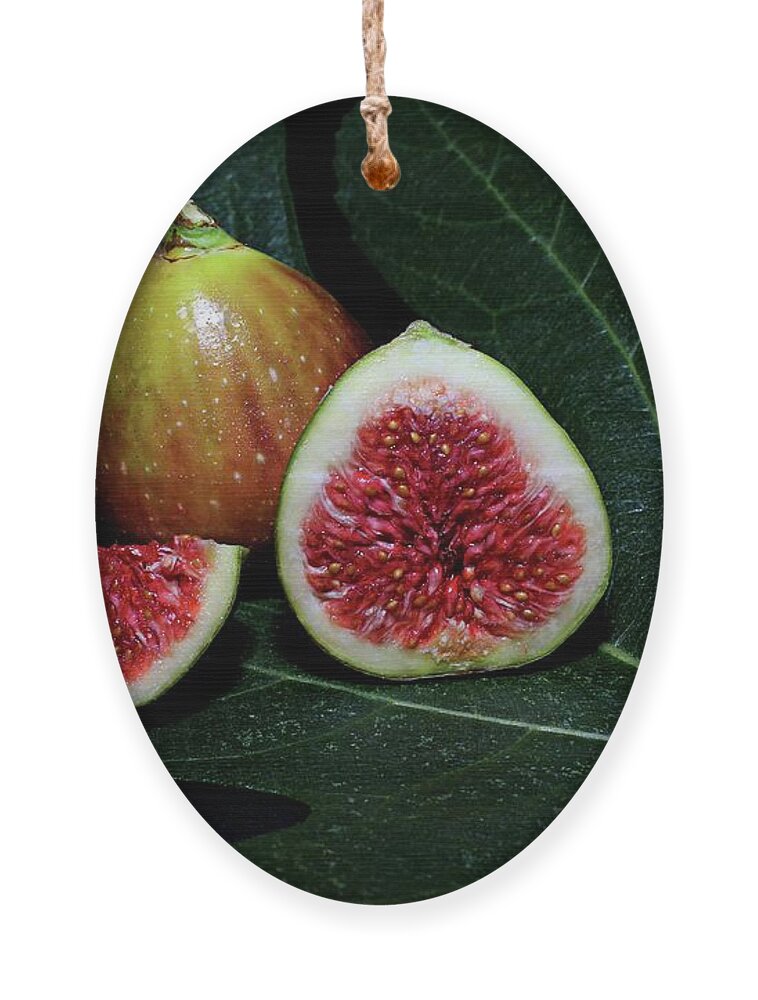 Figs Ornament featuring the photograph Figs by Martin Smith