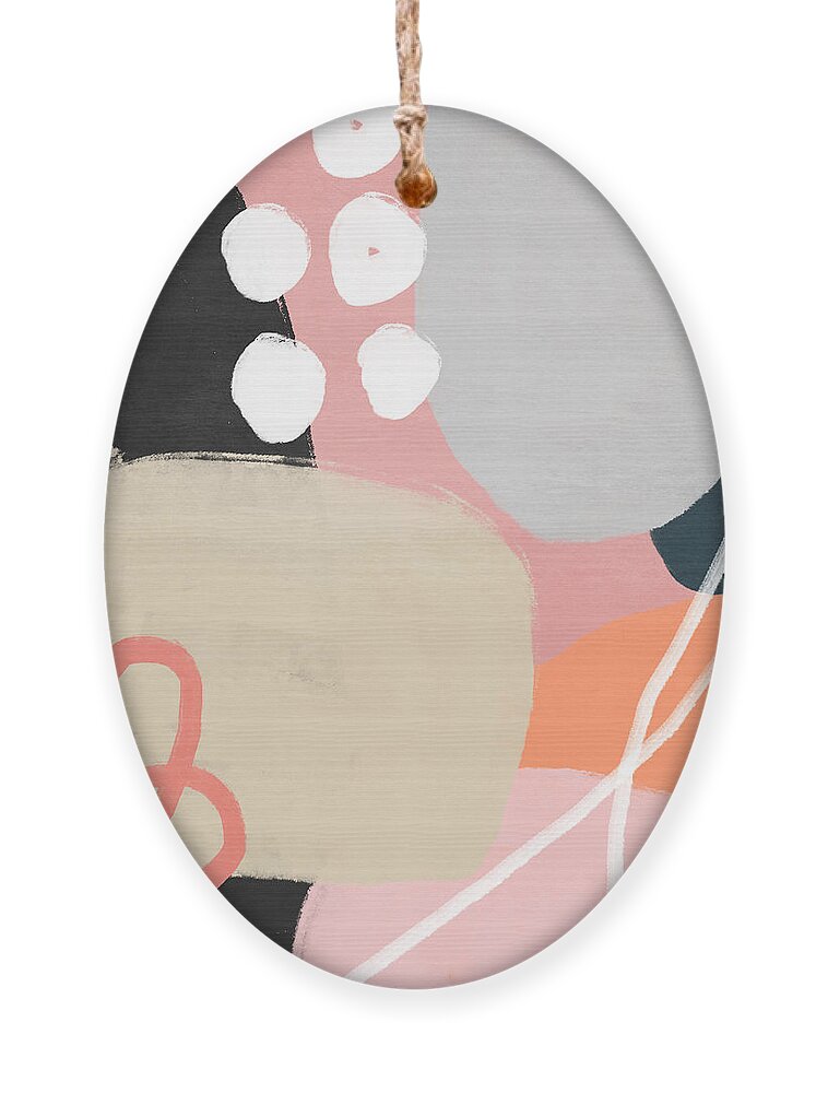 Modern Ornament featuring the mixed media Fragments 1- Art by Linda Woods by Linda Woods