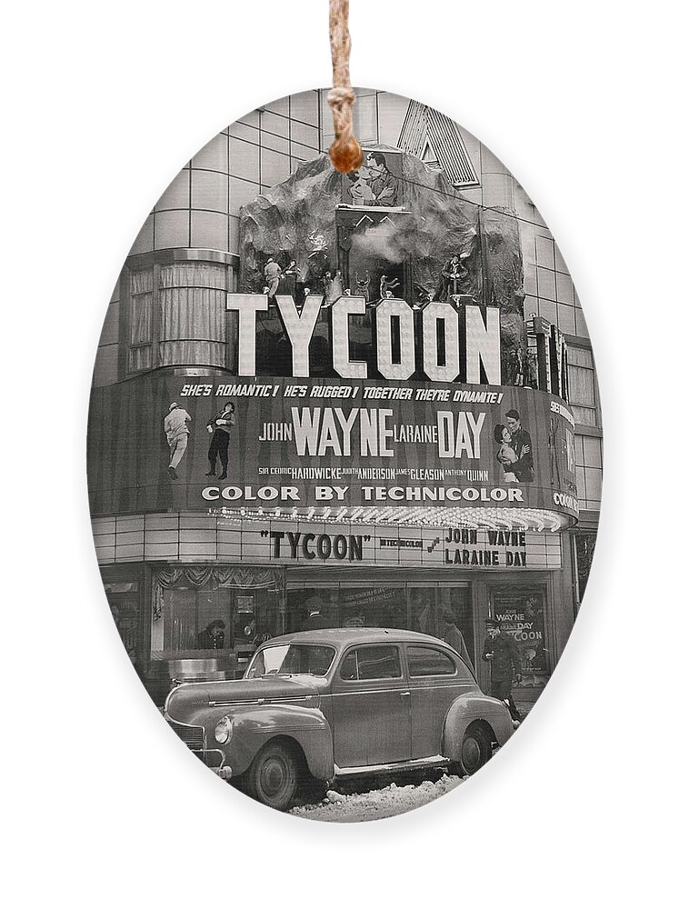 Tycoon Ornament featuring the photograph Goldman Theatre by Unknown