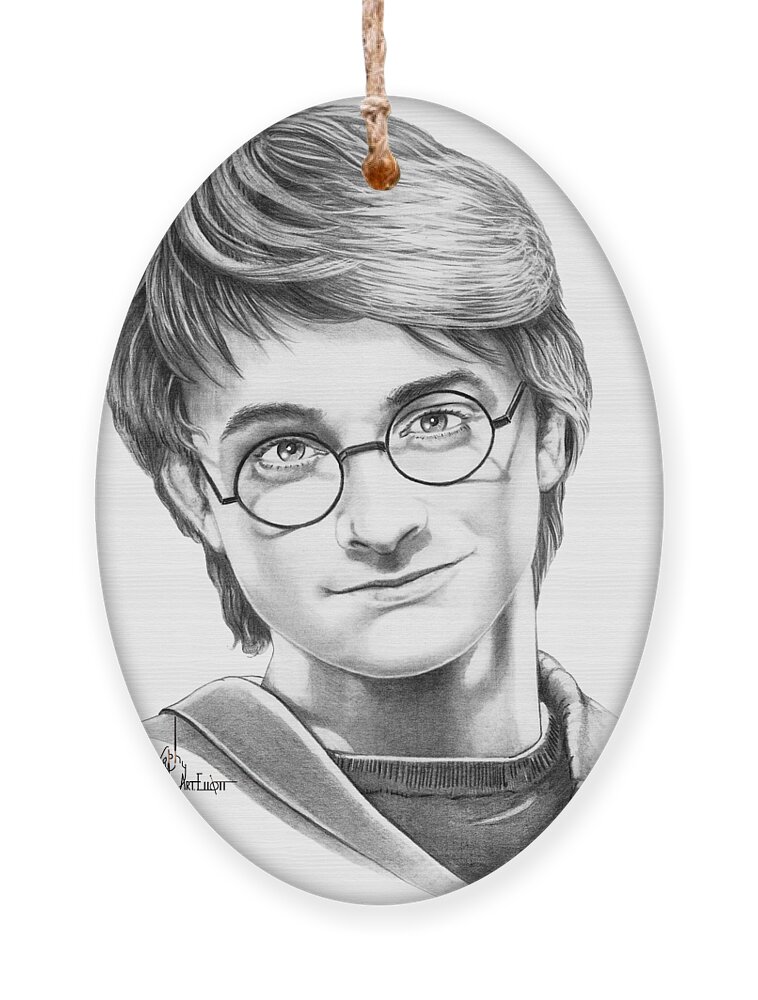Harry Potter Ornament by Murphy Elliott - Murphy Art Elliott - Website