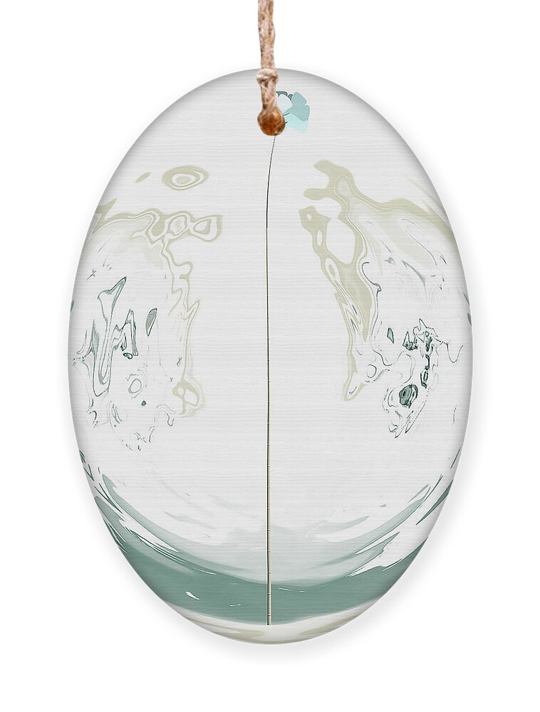 Sea Ornament featuring the digital art Indestructible by Alexandra Vusir