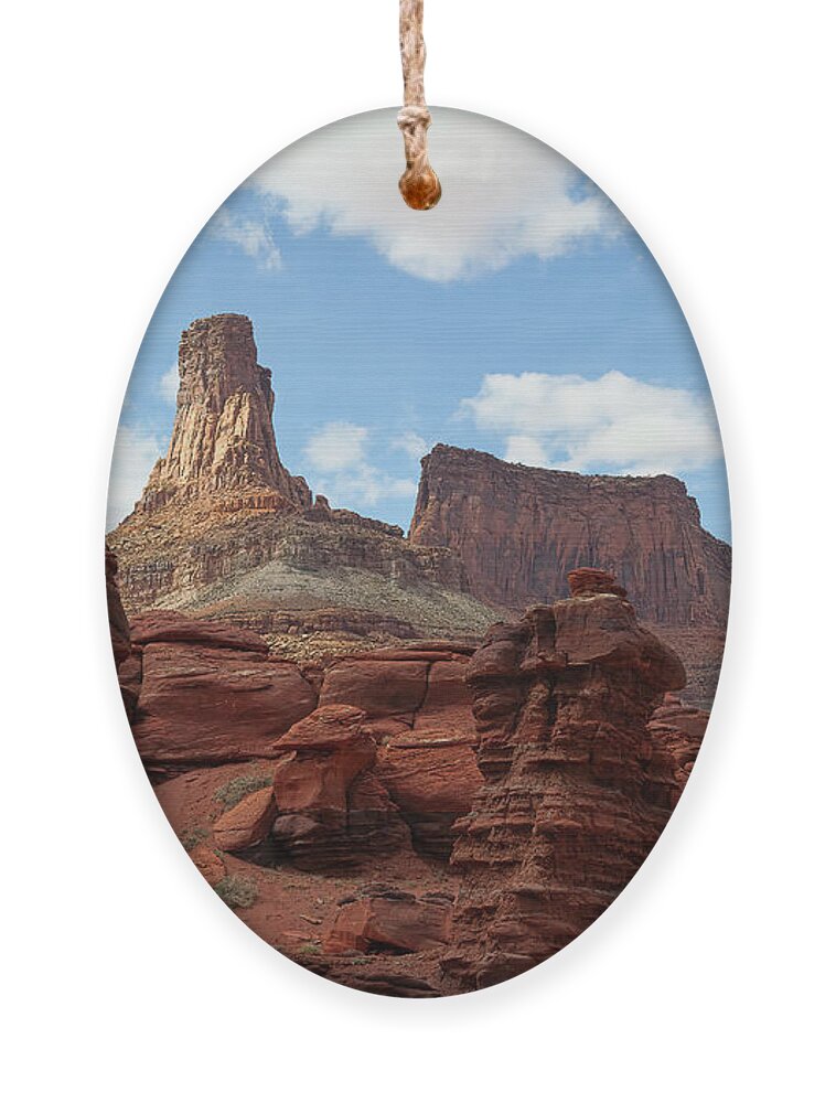 Canyonlands Ornament featuring the photograph Let the Chips Fall by Jim Garrison