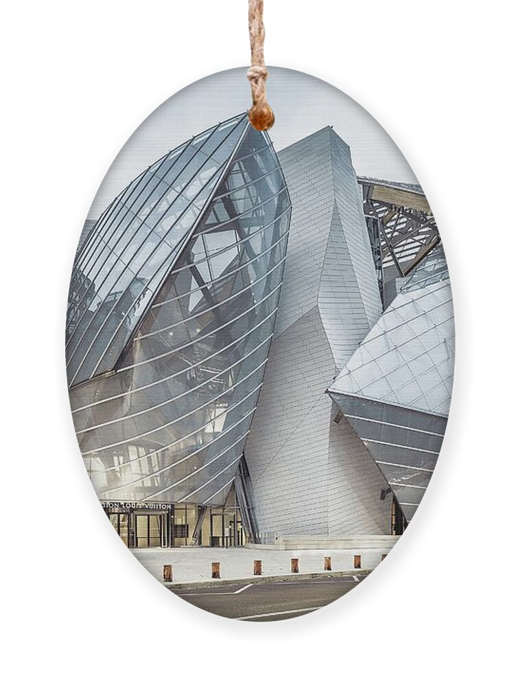 Louis Vuitton Foundation In Paris Ornament
