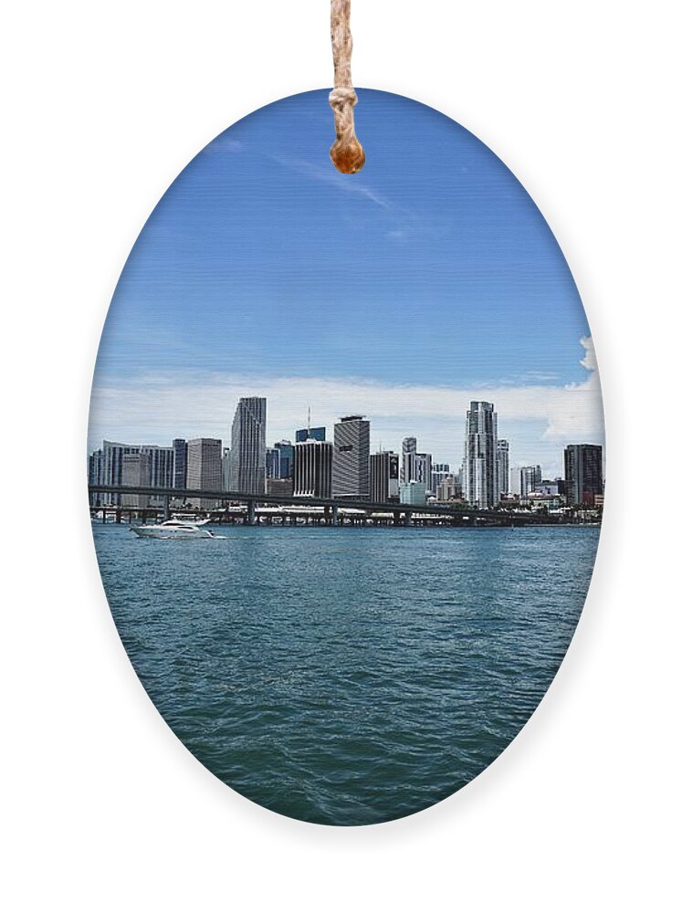 Miami Ornament featuring the photograph Miami1 by Merle Grenz