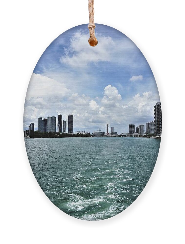Miami Ornament featuring the photograph Miami2 by Merle Grenz