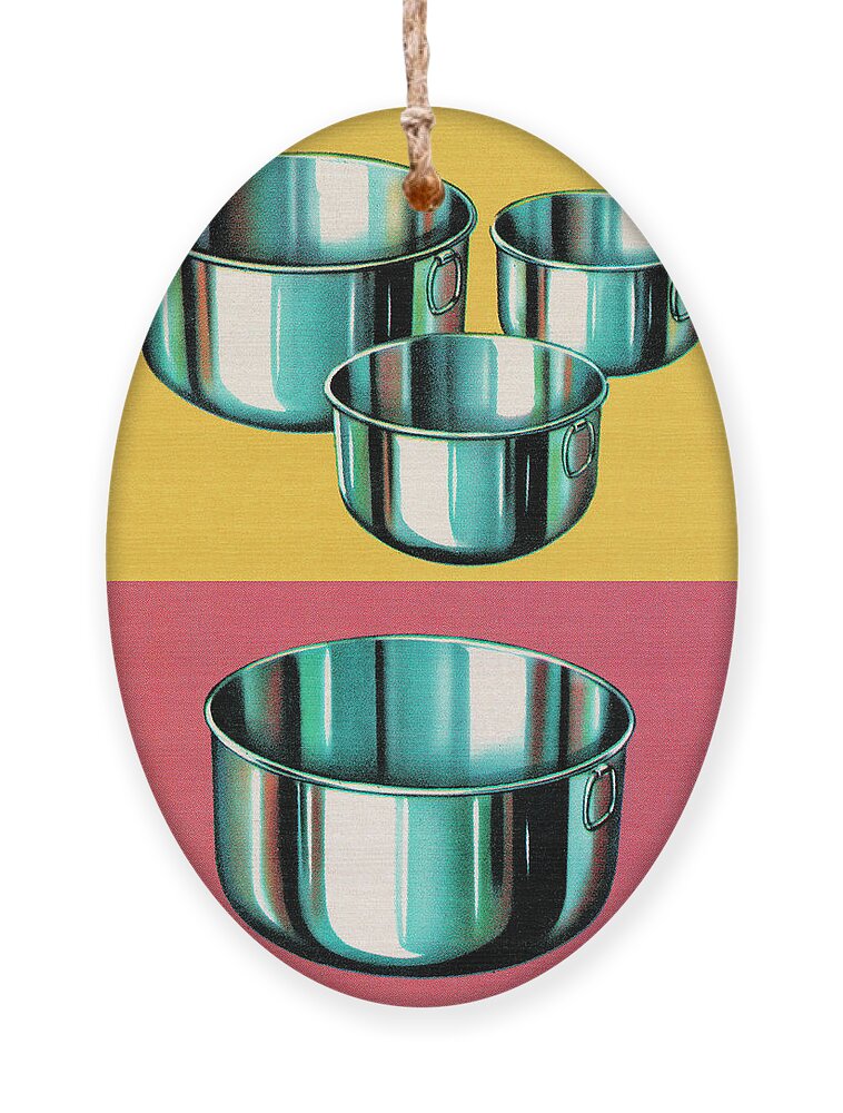 Mixing bowls Ornament by CSA Images - Pixels