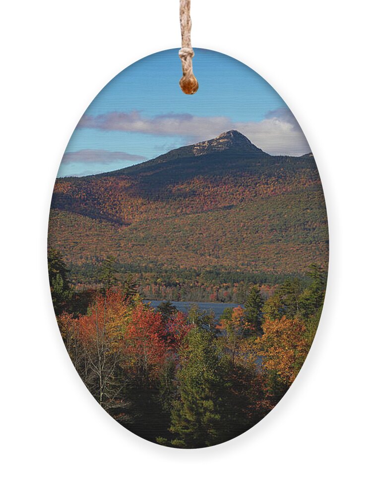 Chocorua Fall Colors Ornament featuring the photograph Mount Chocorua New Hampshire by Jeff Folger