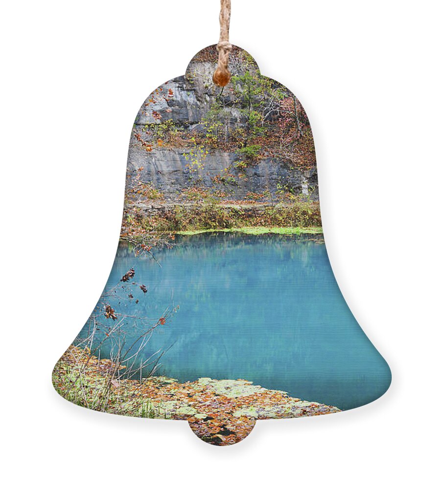 Ozarks Ornament featuring the photograph Naturally Blue by Jennifer White