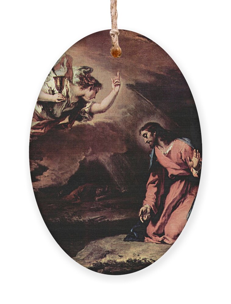 Sebastiano Ricci Ornament featuring the painting Prayer of Christ on the Mount of Olives by Sebastiano Ricci