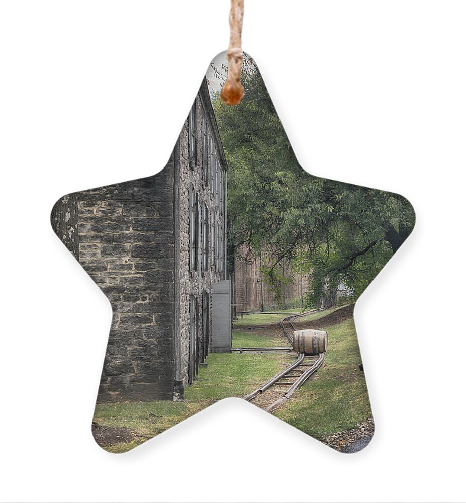 Woodford Reserve Ornament featuring the photograph Rolling on Down the Line by Susan Rissi Tregoning