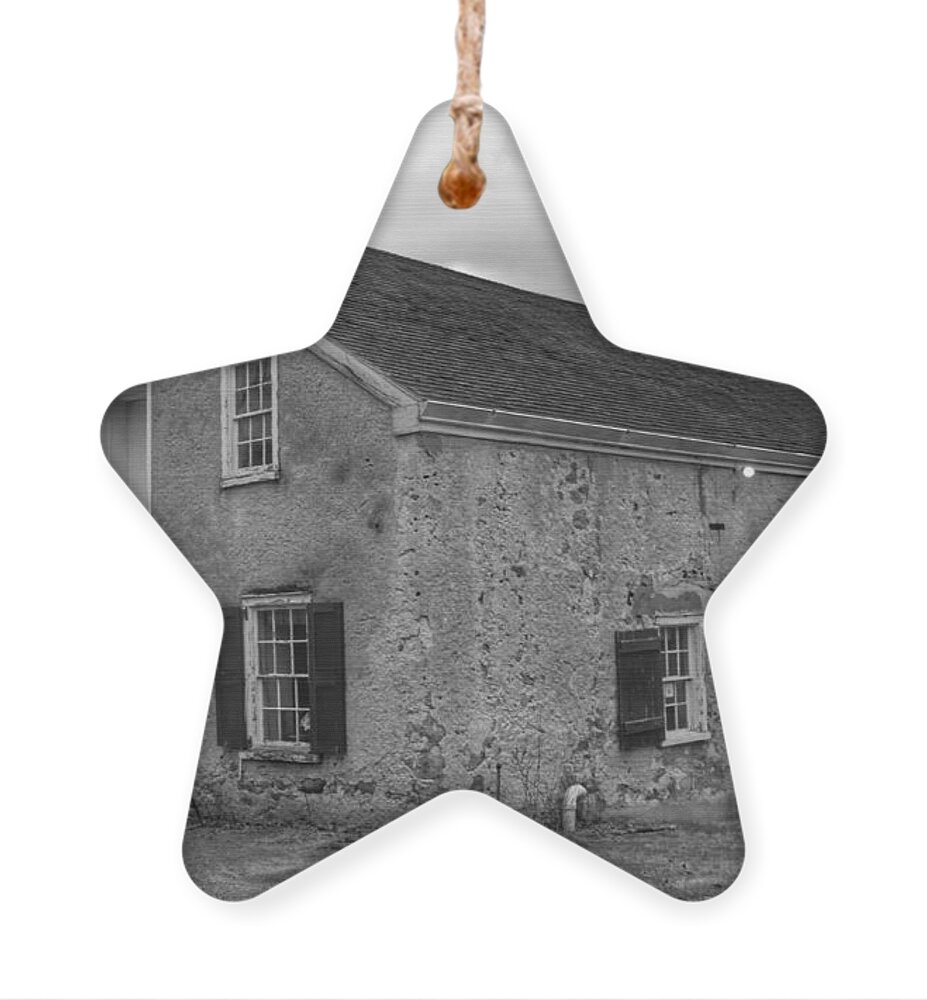 Waterloo Village Ornament featuring the photograph Smith's Store - Waterloo Village by Christopher Lotito