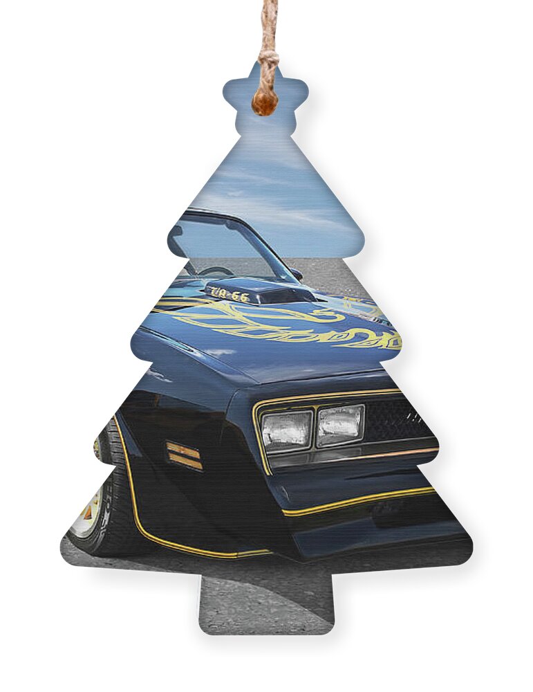 Pontiac Firebird Ornament featuring the photograph Smokey And The Bandit Trans Am by Gill Billington