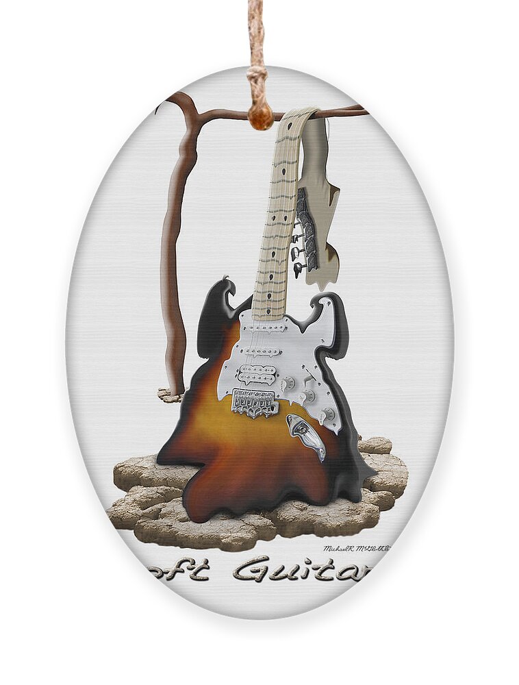 Rock And Roll Ornament featuring the photograph Soft Guitar 2 by Mike McGlothlen