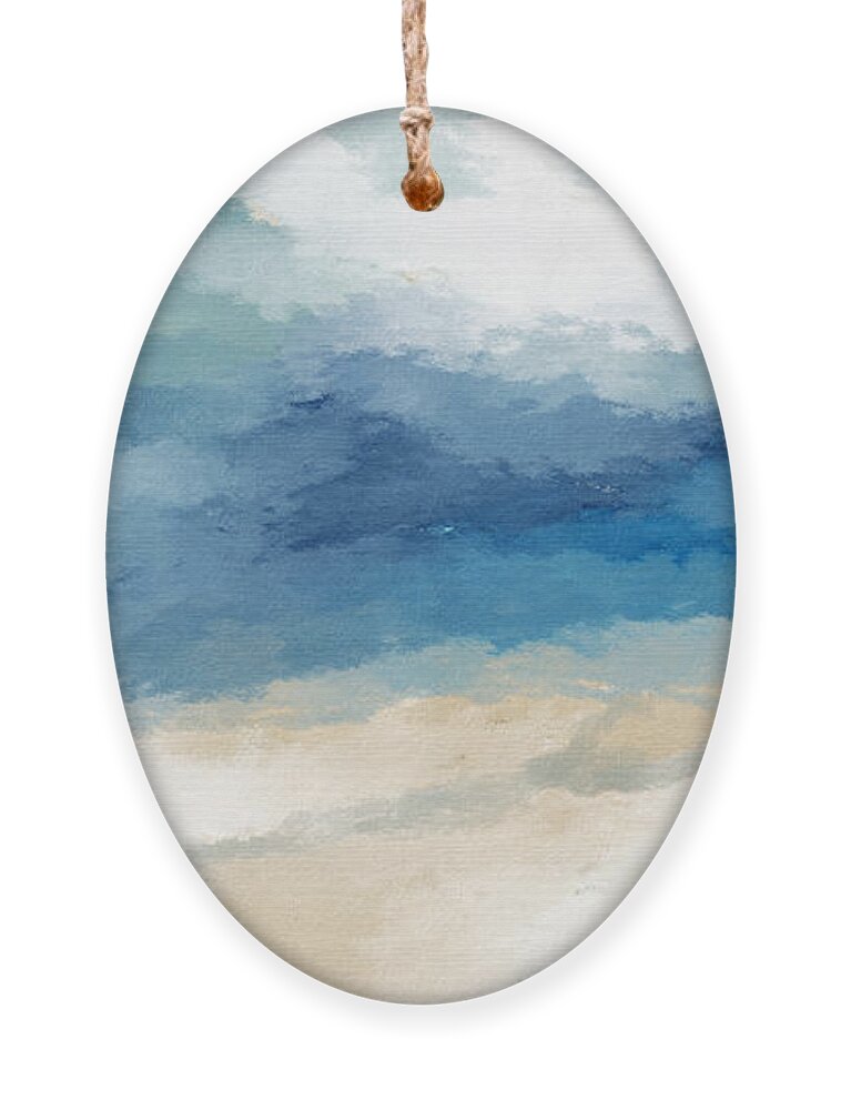 Coastal Ornament featuring the mixed media Soothing Memory- Art by Linda Woods by Linda Woods