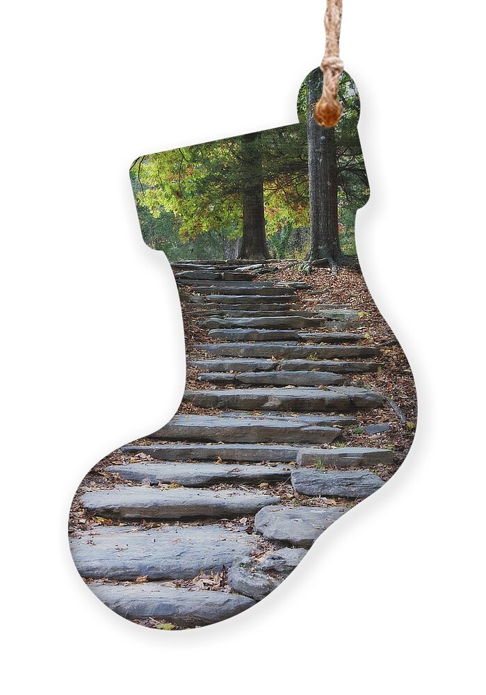Autumn Ornament featuring the photograph Steps Of Fall by Lana Trussell
