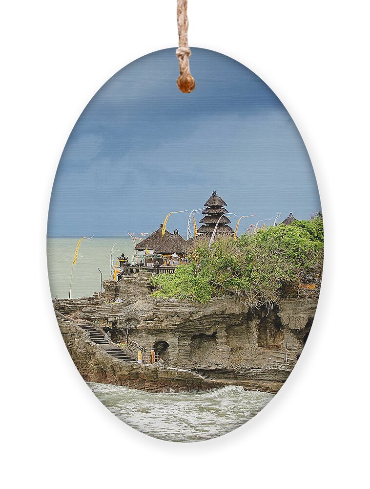 Beauty Ornament featuring the photograph Ta-nah Lot Temple Bali Indonesia by My Good Images