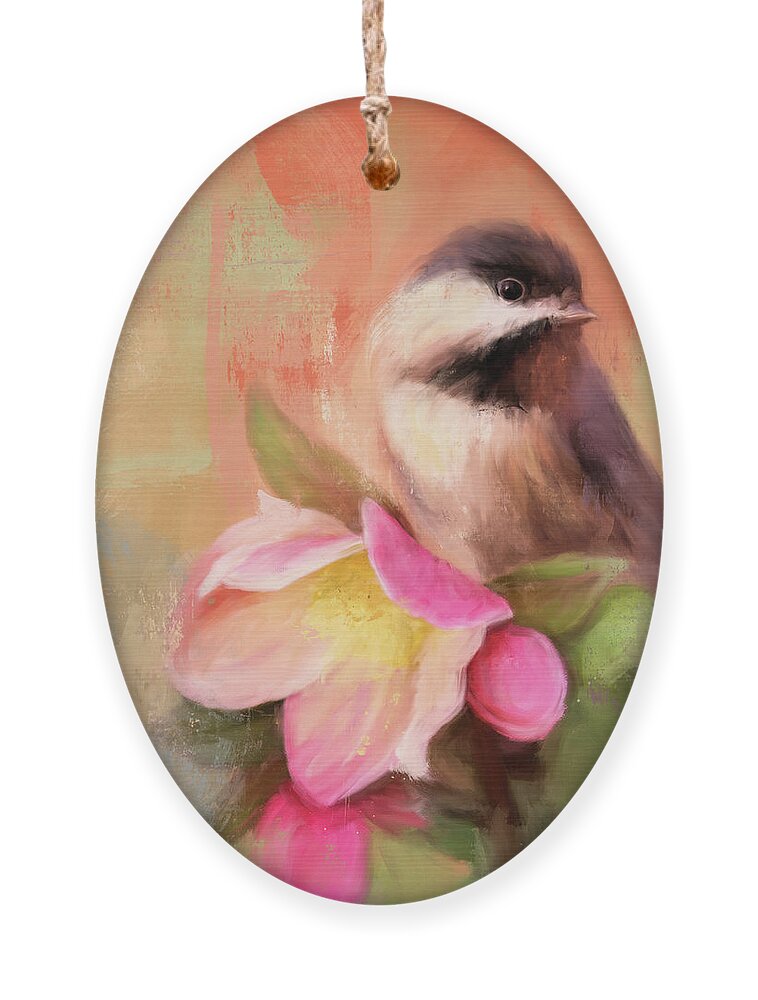 Colorful Ornament featuring the painting Taste of Spring by Jai Johnson