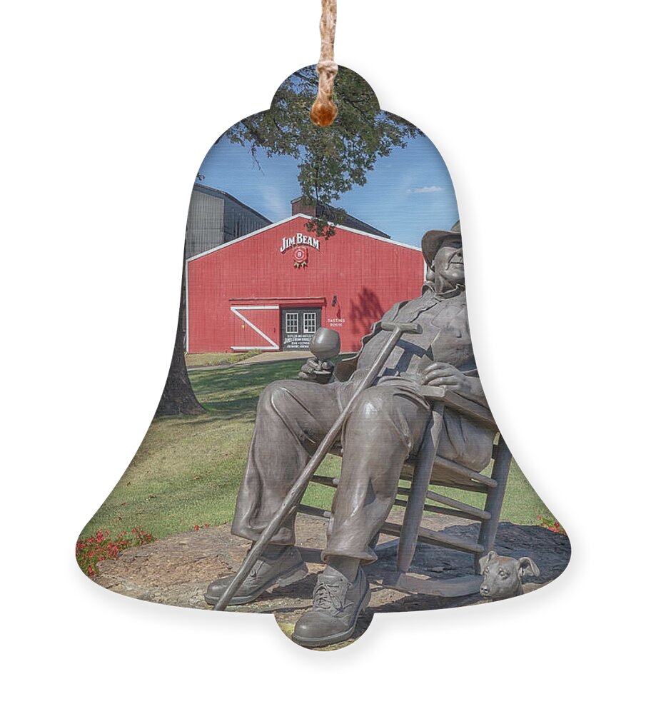 Jim Beam Ornament featuring the photograph The Master Distiller by Susan Rissi Tregoning