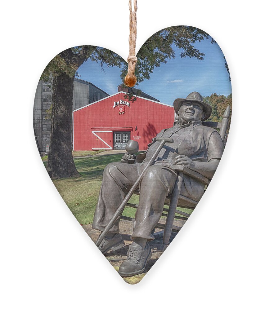 Jim Beam Ornament featuring the photograph The Master Distiller by Susan Rissi Tregoning