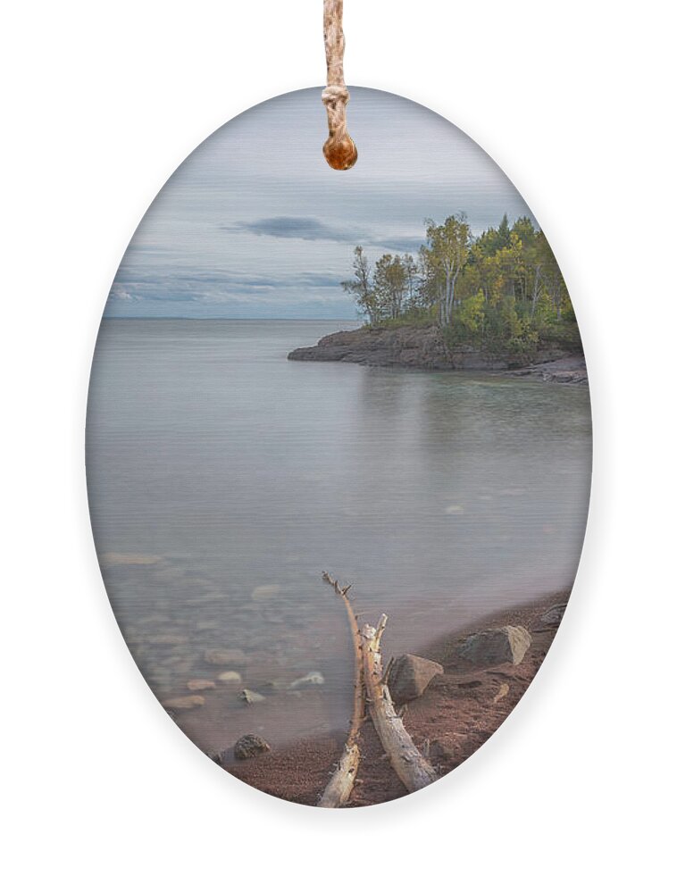 Beach Ornament featuring the photograph Twin Points by Susan Rissi Tregoning