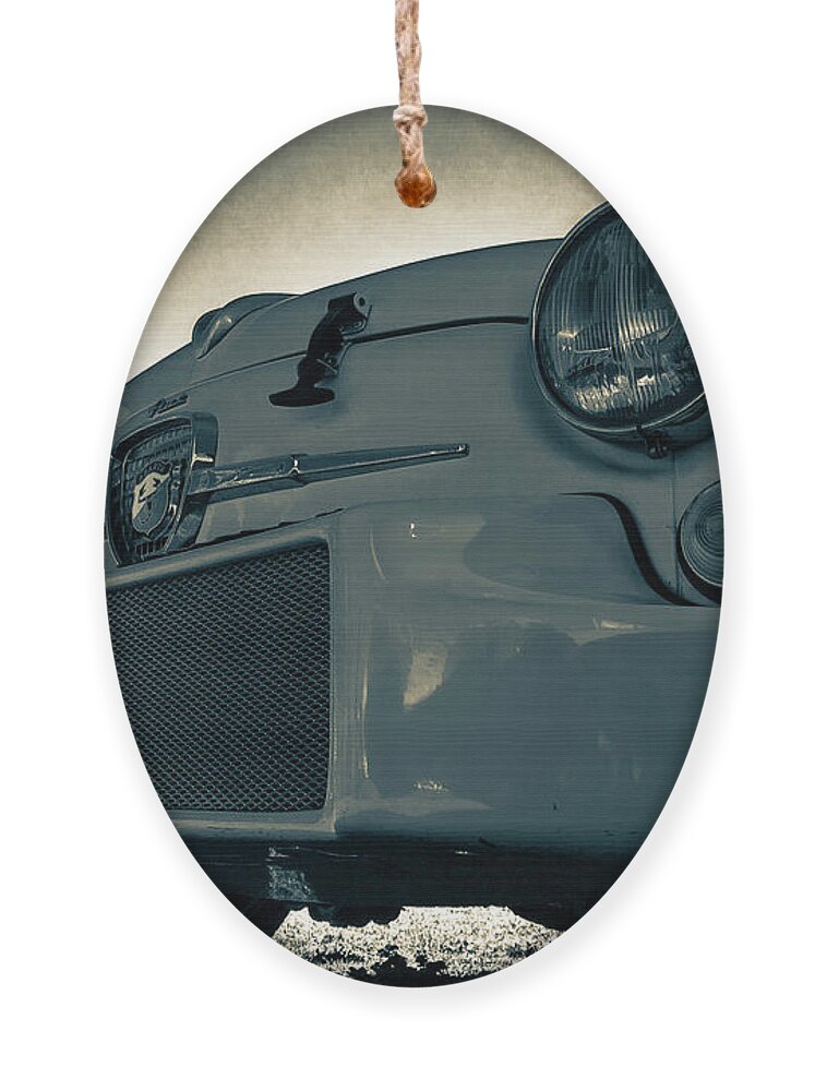 Fiat Ornament featuring the photograph Vintage Abarth by Darrell Foster