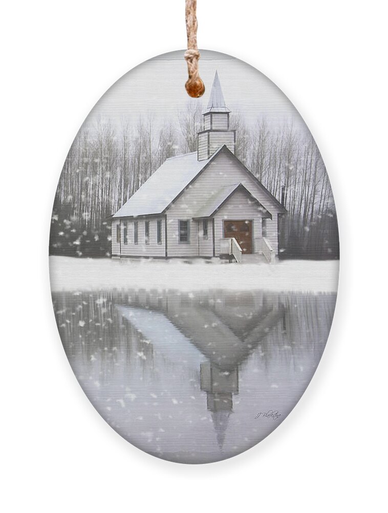 Where Hope Grows Ornament featuring the photograph Where Hope Grows - Hope Valley Art by Jordan Blackstone