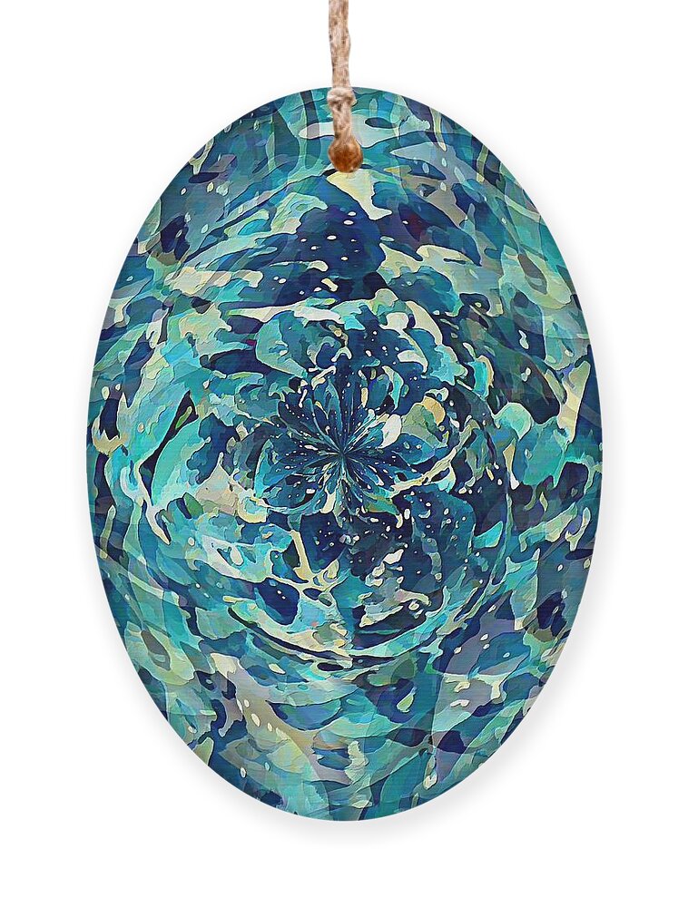 Botanical Ornament featuring the digital art Winter Floral by David Manlove