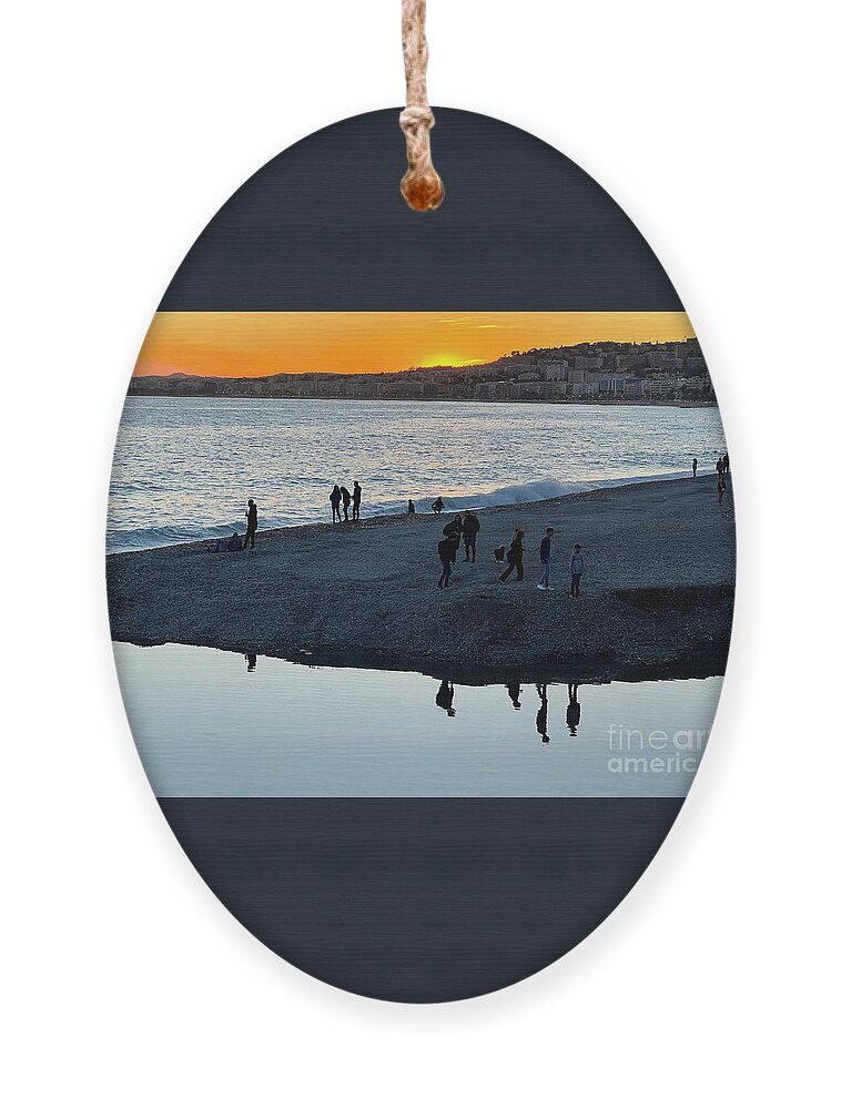 Beach Ornament featuring the photograph At Peace #2 by Paula Guttilla
