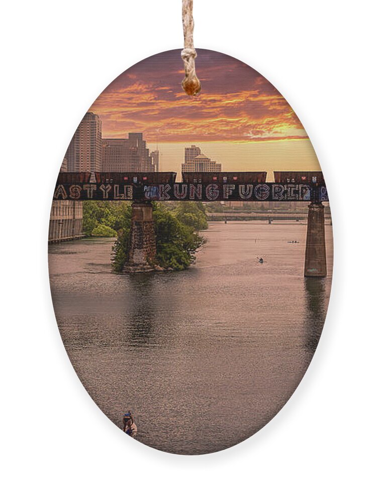  Ornament featuring the photograph Austin, Texas #1 by G Lamar Yancy